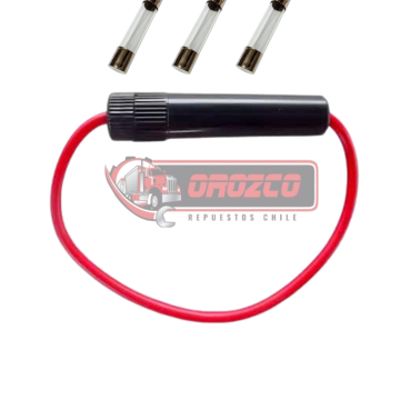 Porta Fusible de Vidrio