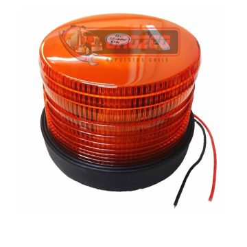 Baliza LED Ámbar Multivoltaje para Apernar 12V/24V